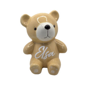 Ours Céramique Personnalisé – Cadeau Unique avec Prénom