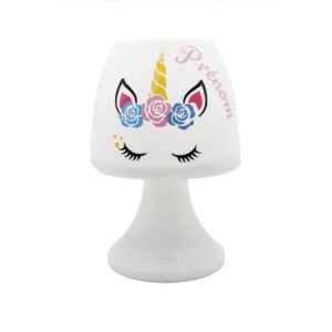 Lampe et Veilleuse Licorne Personnalisable