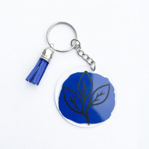 Porte-clé Fleur Personnalisable