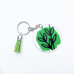 Porte-clé Fleur Personnalisable