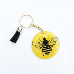 Porte-clé Fleur Personnalisable