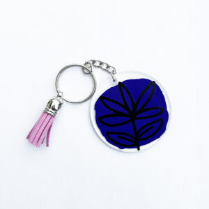 Porte-clé Fleur Personnalisable