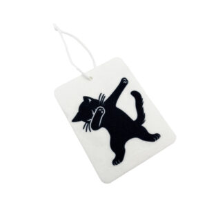 Désodorisant Voiture réutilisable – Chat Dab