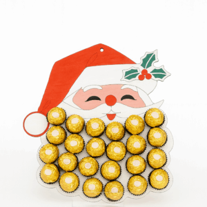 🎅 Le Père Noël gourmand – calendrier de l’Avent à remplir toi-même !