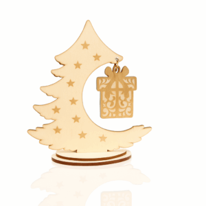 Sapin en bois décoratif