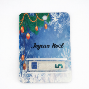 Porte-billet personnalisé – Décor modifiable tous thèmes