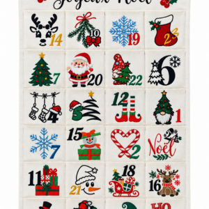 🎄✨ CALENDRIER DE L’AVENT PERSONNALISÉ – JOYEUX NOËL ✨🎄