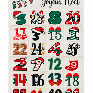 🎄✨ CALENDRIER DE L’AVENT PERSONNALISÉ – COLLECTION NOËL ✨🎄